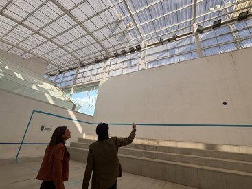 Almassora acomete la sustitucion de la cubierta del trinquet para mejorar esta instalacion municipal