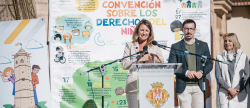 Castellon celebra el Dia de los Derechos de la Infancia con la lectura del decalogo plurilinguee en 11 idiomas