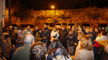 Ballester rene a los vecinos del Portal de Valencia ante el inicio de las obras de la ladera del Castillo