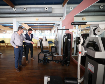 Burriana renueva la maquinaria de la sala fitness de la Piscina Municipal Daniel Vidal Fuster para ofrecer un equipamiento ms moderno y funcional