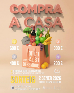 Valld'Alba llana una nova edici de la campanya 'Compra a Casa' per impulsar el comer local durant les festes nadalenques