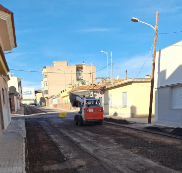 Betx inicia el reasfaltado de 10 calles para mejorar el pavimento y la seguridad vial