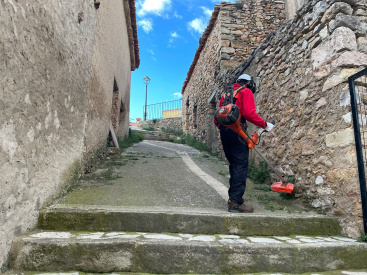 La brigada forestal EMERGE inicia los trabajos en Vistabella del Maestrat