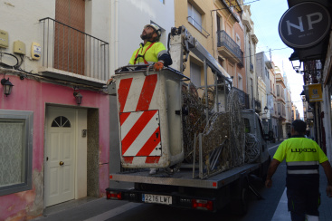 Vila-real da la bienvenida a la Navidad con la Fira de Santa Caterina y el encendido de la iluminacin especial