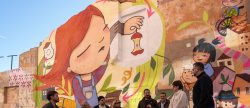 Un nuevo mural transforma la calle Viver y revitaliza el entorno urbano de l'Alcora