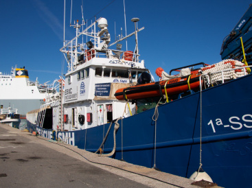 El Aita Mari inicia su Misin 17, su ltima misin de este ao 2025