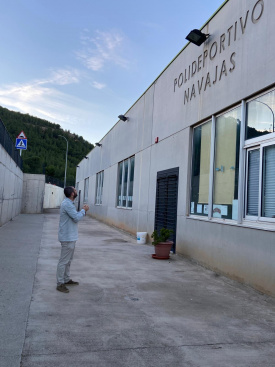 El PP qualifica d''injecci de futur' els 200.000 euros que la Diputaci inverteix per rehabilitar les installacions esportives Navajas