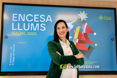  Castelln enciende la Navidad con la msica de Velvet Candles, rock ochentero y un espectacular videomapping