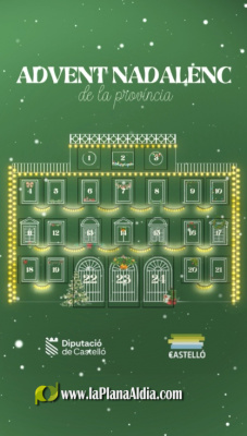 La Diputacin de Castelln anima a conocer el lado ms navideo de la provincia a travs de un calendario de Adviento