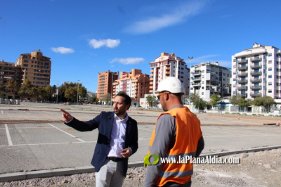 Castelln concluye la puesta a punto de nuevos viales en la ZBE y abrir el aparcamiento del antiguo mercado del lunes antes de Navidad