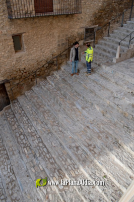El taller de empleo ha finalizado la obra de la cuesta de la Crcel y continuar la reparacin del resto