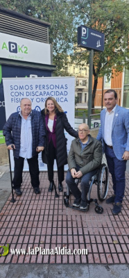 Cientos de castellonenses piden una Europa para todas las personas en el Da Internacional de las Personas con Discapacidad