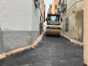 L'Ajuntament de Vall d'Uix continua el Pla d'Asfaltat i renova 10.000 m2 de via pblica grcies a una inversi municipal de 150.000 euros