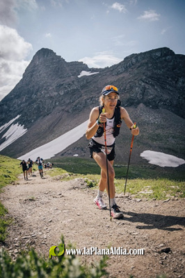 La campeona del mundo de  Ultratrails en Alcora gracias al Centre Excursionista