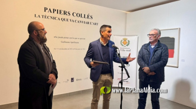 La Diputacin de Castelln impulsa la cultura y el arte contemporneo con la exposicin 'PAPIERS COLLS. La tcnica que cambi el arte'