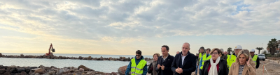 Moncofa valora las obras de espigones iniciadas en 2015 y reclama frenar la regresi�n costera en el Grau
