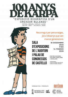 100 aos de Karpa: Castelln celebra el legado del maestro del cmic y del juguete en una exposicin