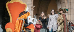 Éxito de participación en la llegada del Cartero Real a Castellón durante unas Navidades más inclusivas