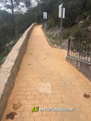 Mejoras en los accesos a la Fuente de los Ba�os de Montanejos