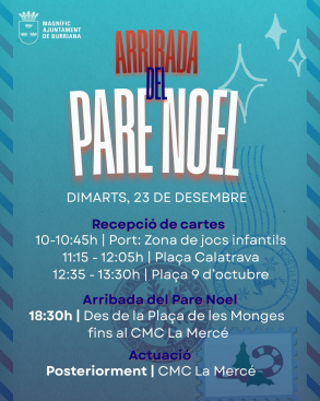 Burriana se prepara para la llegada de Pap� Noel con una jornada llena de actividades para toda la familia