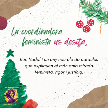 La Coordinadora Feminista de Castell� exigeix el cess immediat del Regidor de Fam�lia i rebutja l'acte provida a Castell�