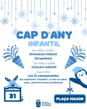 Burriana celebra por tercer a�o consecutivo la Nochevieja Infantil