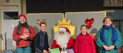 El Grau vibra con la llegada de Pap� Noel