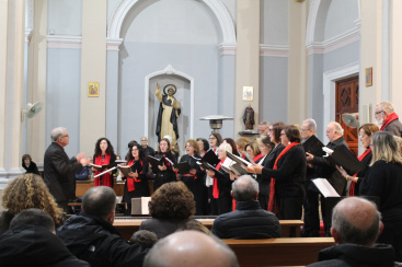 El Cor Carnevale llena de esp�ritu navide�o la iglesia de la Merc� en Borriana