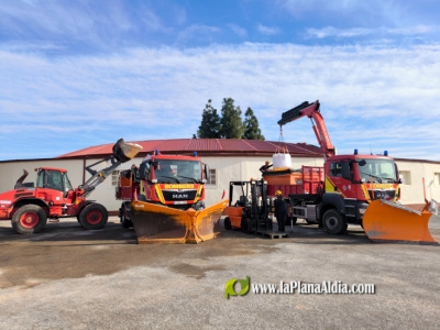 La Diputaci�n de Castell�n tiene preparado el dispositivo preventivo ante la bajada de temperaturas con 300 toneladas de sal y 20 m�quinas quitanieve