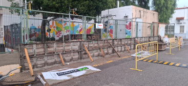 En marcha la primera fase de las obras de ampliaci�n del comedor escolar del CEIP l'Ereta en Almenara