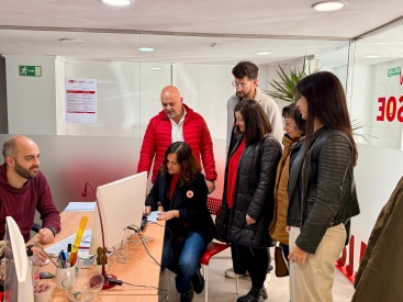 Isabel Albalat presenta su precandidatura a secretaria general del Pspv Psoe en Castell