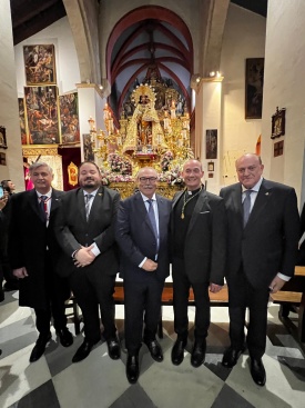 Histórica visita de la Mare de Déu dels Desamparats a Sevilla