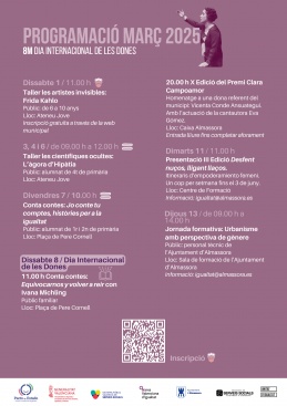Almassora celebra el Dia Internacional de la Mujer con talleres y cuentacuentos