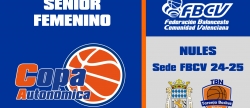 La Copa Senior Femenino Autonmico de baloncesto se decide en Nules