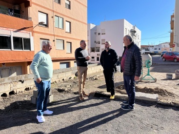 El Ayuntamiento de la Vall d'Uixó amplía las pistas exteriores de petanca de la Colonia San Antonio