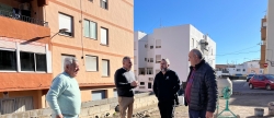El Ayuntamiento de la Vall d'Uix ampla las pistas exteriores de petanca de la Colonia San Antonio