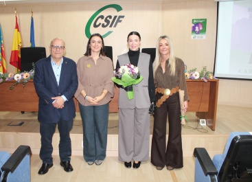 CSIF rinde homenaje a Carla Maronda en el Dia Internacional de la Mujer
