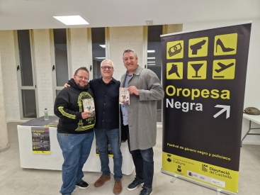 Encuentro con Julio César Cano en 'Oropesa Negra' de Oropesa del Mar