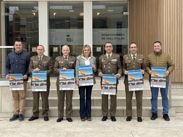 Presentan el cartel oficial del acto de Jura de Bandera en Vall d'Alba