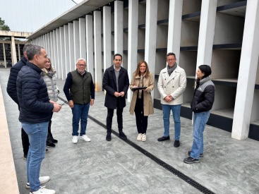 Finaliza la construcción de 272 nichos en el cementerio de Almassora