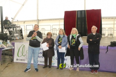 A pesar del mal tiempo concurrida Marxa Solidaria de la Asociación Castellón Contra el Cáncer ACCC en Alcora
