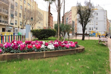 Conclouen les obres en diverses carrers de Castelló per millorar l'accessibilitat i la qualitat de l'aire