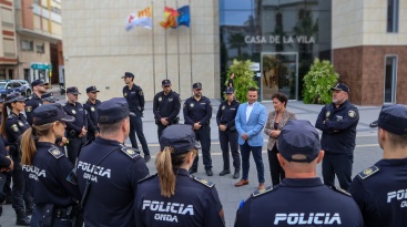 La Policia Local d'Onda reforça la seua eficàcia en 2024 amb més de 1.000 intervencions i major seguretat ciutadana