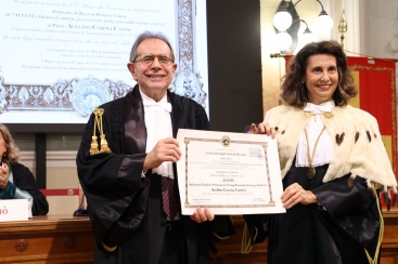 Avelino Corma s investit Doctor Honoris Causa en ACCESS per la Universit degli Studi di Messina
