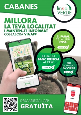 Cabanes lanza una nueva APP para comunicar incidencias al consistorio