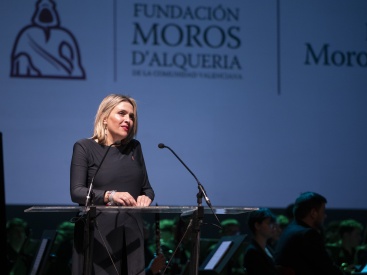 Marta Barrachina ensalza a Moros d'Alqueria como grandes embajadores de la fiesta, la cultura y la tradición de Castellón
