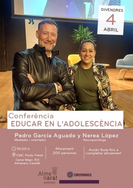 Pedro García Aguado i Nerea López donaran una conferència sobre
