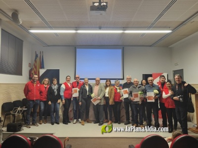 Homenajes de Cruz Roja a socios, voluntarios y entidades de Alcora