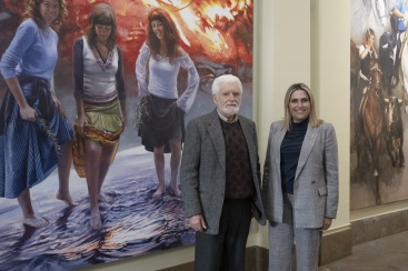 Diputació de Castelló ofereix audioguia per conéixer murals de Traver Calzada en el Palau provincial