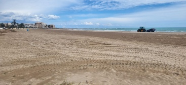 Burriana prepara sus playas de cara a la Semana Santa 2025